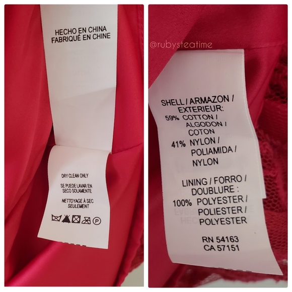 Cherry Red Lace Dress, Cap Sleeve, Wedding Guest, Prom, Dates, Valentine, NWT - Picture 11 of 13